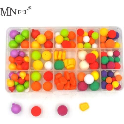 MNFT 1 Combo Carp Fishing Pop-ups Simulation Smell Lure Multiple Colour 8/11/14mm Floating Ball Beads Artificial Carp Baits