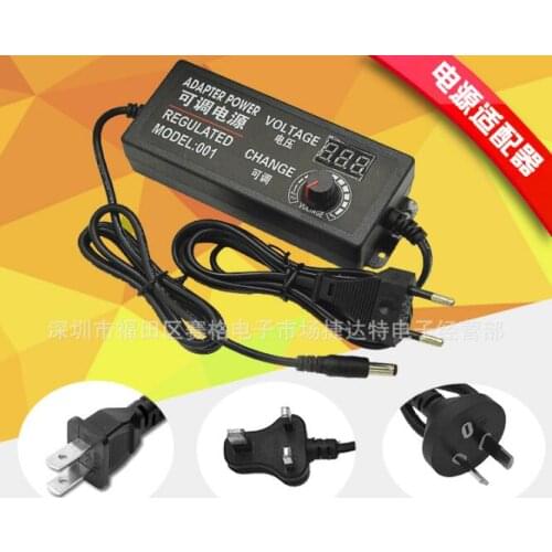 Adjustable Output 9-24V 3A AC/DC Adapter Switching power adapters Variable Power Supply