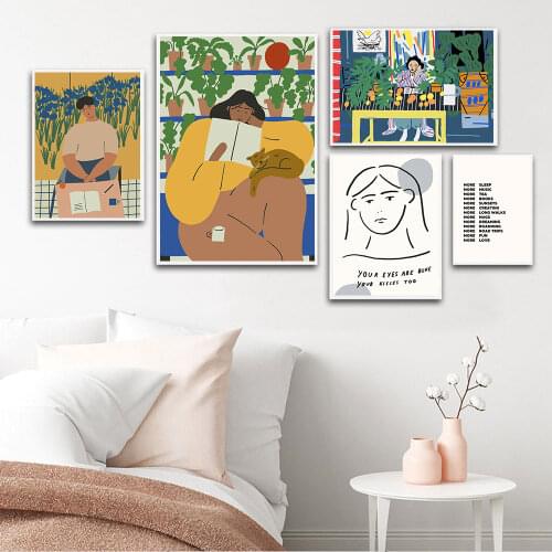 Renaissance Vintage Poster Retro Canvas Painting Fashion Quote Art Print Nordic Modern Wall Picture For Living Room Home Decor