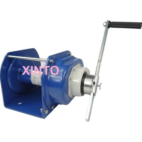 1T---2T hand winch, heavy duty lifting pulling manual windlass, automotive trailer