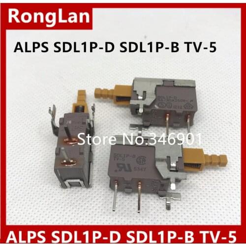 [SA]Stock deal with Japanese ALPS TV-5 power switch 5A/80A250V SDL1P-D SDL1P-B sharp feet--10PCS/LOT