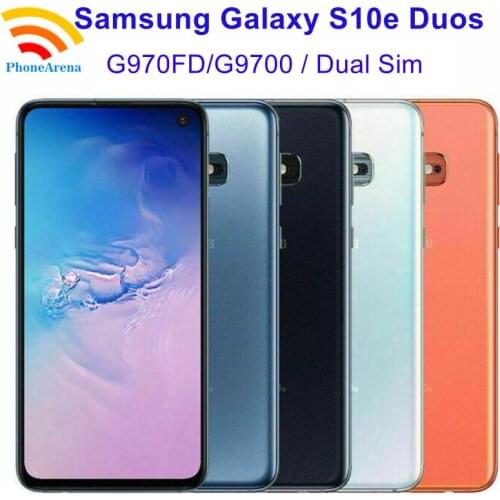 Samsung Galaxy S10e G9700 G970FD Dual Sim 90% New 5.8" RAM 6GB ROM 128GB NFC Original 4G LTE Cell Phone