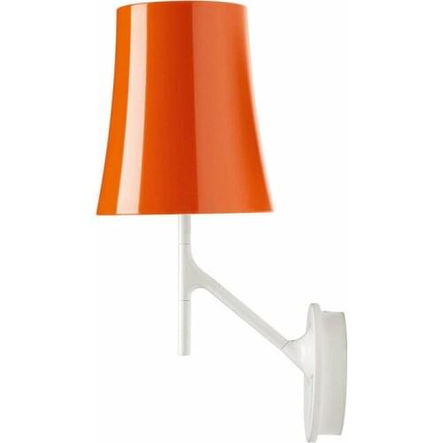 Modern Luxury Wall Lamps White Orange Metal Wall Lights For Bedroom Bedside Living Room Home Decoration Wall Sconces WA197