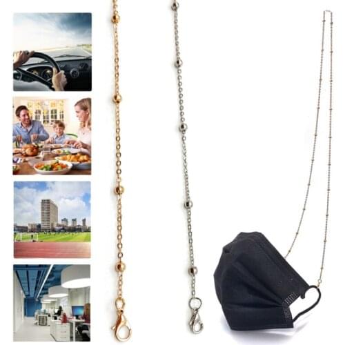 Mask Hanging Rope Face Mask Lanyard Mask Holder Traceless Ear Hanging Rope Two Hooks