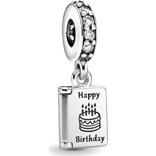 2020 New 2020 Graduation Books Charm Fit Pandora Charm Bracelet DIY Women Original Bead Jewelry Gifts