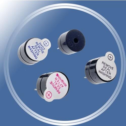 10Pcs 3V 5V 12V Active Buzzer 12095 Piezo Magnetic Long Continous Beep Tone Alarm Ringer 12085 Passive 16R Fit For Computers