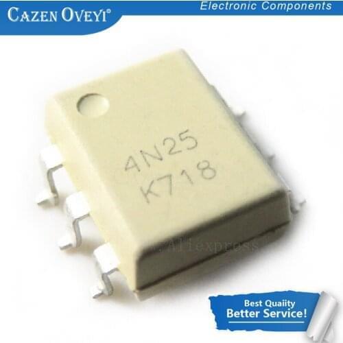 10pcs/lot 4N25S EL4N25 SMD SOP6 4N25SR2M 4N25S 4N25 In Stock