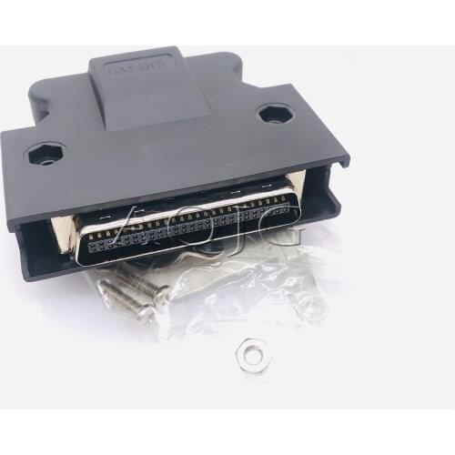 2PCS 100% new The original Connector SCSI 50pin X4 Plug 50 Core HPCN SM-50L Servo Connector