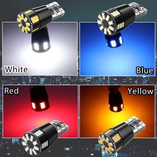 2X T10 501 194 W5W 24SMD LED Car HID CANBUS Error Free Wedge Light Bulb Clearance Side Marker Lights