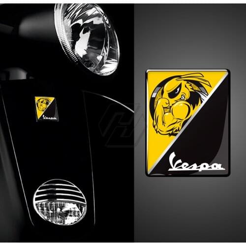 3D Motorcycle Decal Italy Stickers Replace Logo Sticker Case for PIAGGIO VESPA GTS GTV LX LXV 125 250 300 Ie Super