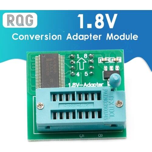 1PCS 1.8V adapter for Iphone or motherboard 1.8V SPI Flash SOP8 DIP8 W25 MX25 use on programmers TL866CS TL866A EZP2010