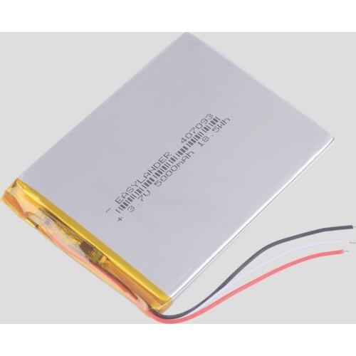 3 Wires Battery Universal For 7" prestigio multipad color 2 3g PMT3777_3G 3777 Tablet Battery 3.7V Polymer li-ion batteries