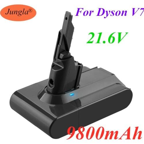 100% original 9800mAh 21.6V 9.8Ah Li-lon Rechargeable Battery For Dyson V7 battery Animal Pro Vacuum Cleaner Replacement