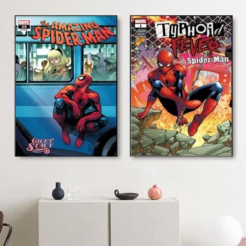 Marvel Anime Comics Superhero Wall Art Picture Character Canvas Painting Art Posters Prints for Living Room Home Decor Cuadros