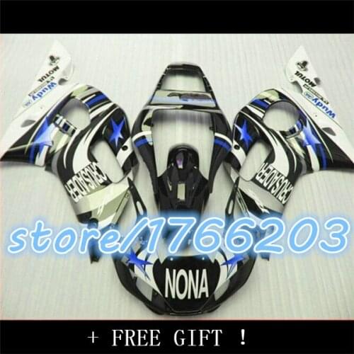 Addmotor Fairing For YZF-R6 YZF R6 1998-2002 98-02 Black White Motorcycle Accessories & Parts
