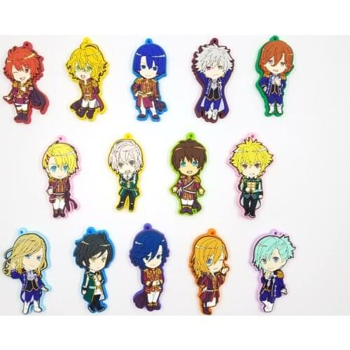 Uta no Prince-sama Maji Love 1000% Original Japanese anime rubber mobile phone charm keychain strap