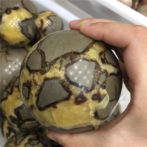 Wholesale natural rock septarium ball stone spheres for decoration