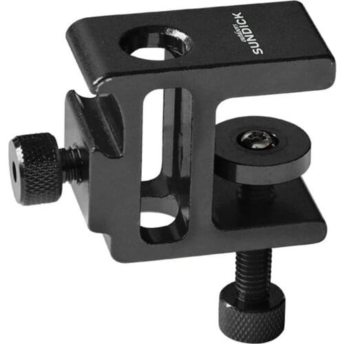 SUNDICK Light Stand Table Clamp Light Table Fixing Clamp Desk Mount Stand Adjustable Height Aluminum Light Stand for Lantern