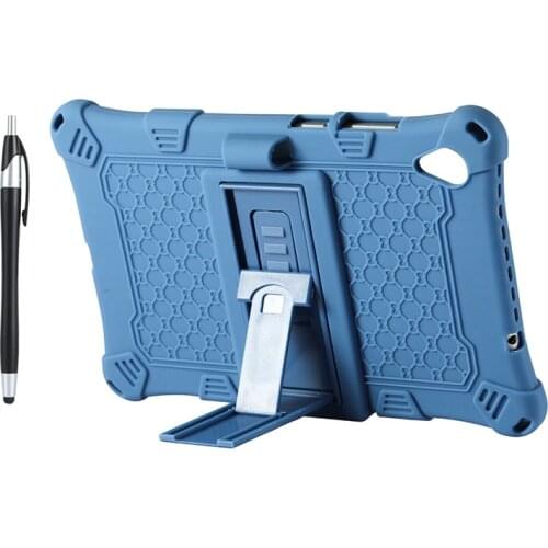 Silicone Case for Lenovo Tab M8 FHD TB-8705F/N Tab M8 HD TB-8505X/F 8inch Tablet Case for Lenovo Tab M8 8705 with Pen