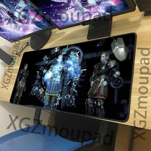 XGZ Large Mouse Pad Black Lock Edge Magician Emperor 3D Movie Custom Computer Desk Mat Speed Rubber Non-slip 900x400/900x300 Xxl