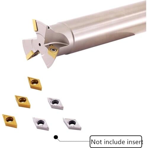 YW60 degree straight shank dovetail end mill inner hole v-groove dovetail milling cutter DCMT0702/1173