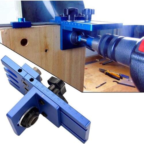 08450 3 in 1 Drilling Locator Drilling Guide Kit Woodworking Tool DIY Woodworking Joinery High Precision Dowel Jigs Kit