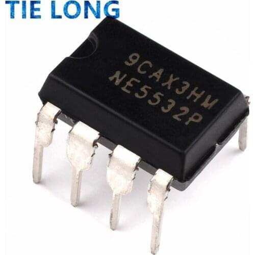 100pcs/lot NE5532P DIP8 NE5532 DIP 5532P DIP-8 operational amplifier IC
