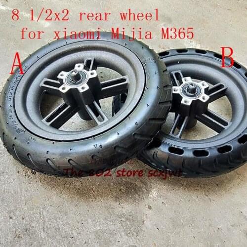 8.5 inch wheel hub rear wheels 8 1/2X2 for Xiaomi Mijia M365 Scooter Electric Skate Board Pneumatic wheel tyre or solid wheel