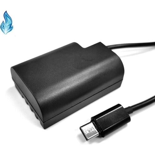 PD Power Adapter Decoded DMW BLF19E DCC12 DC Coupler for Panasonic Camera Lumix DMC-GH3 DMC-GH4 DMC-GH5 DMC GH3 GH4 GH5 G9