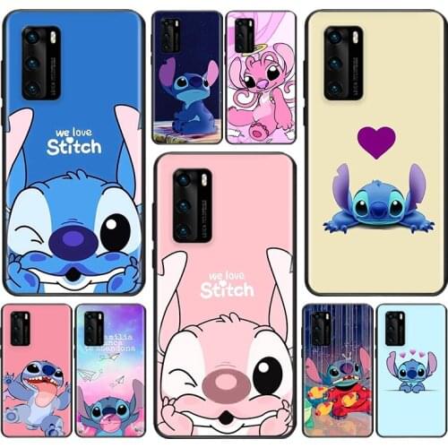 Lilo Stitch For Huawei P Smart Z S Pro Plus 2018 2019 2020 2021 Mate 10 20 30 40 RS PRO Plus lite Phone Case
