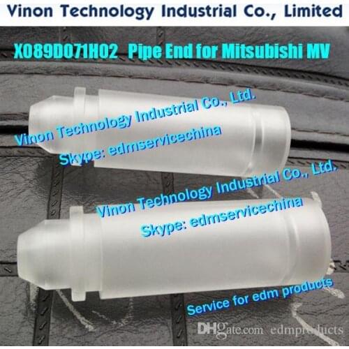 DEL9800 edm Pipe End for Mitsubishi MV1200S,MV2400S machines DEL98A, X089D071H02 edm edm tube 269890, 2210002906 for MV series