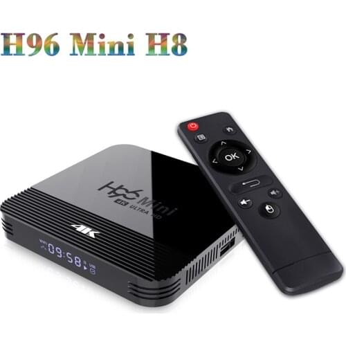 H96 Mini H8 Android 9.0 TV Box Rockchip RK3328A 1080p 4K BT Wifi Smart Tv Box H96Mini H8 Set Top Box