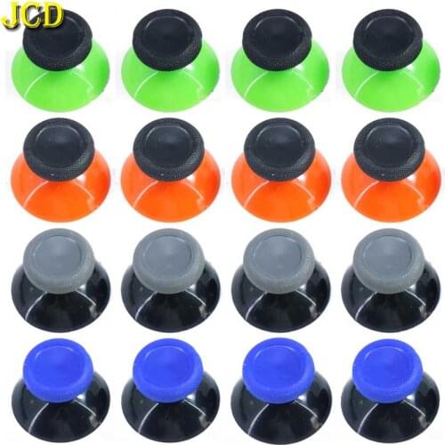JCD 4PCS For Microsoft Xbox One S Controller 3D Analog Thumb Sticks Grip Joystick Cap Mushroom ThumbSticks