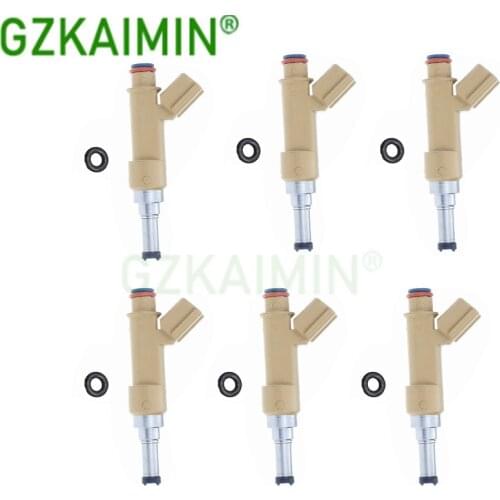 SET 6 100% OriginaL Fuel Injectors nozzle 23250-37010 2320937010 23209-39145 23250-39145 23209-39146 FOR Toyota Corolla 2009