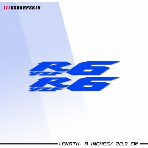 Motorcycle sticker accessories bike Fuel tank Wheels helmet notebook Luggage reflective MOTO sign sticker For YAMAHA YZF R6