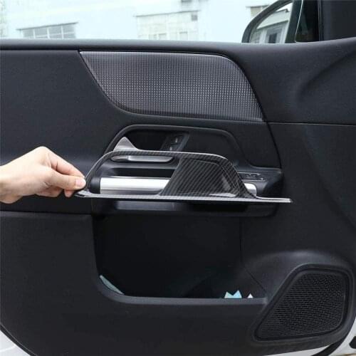 ABS Car Interior Door Handle Frame Trim Cover for Mercrdes-Benz W247 B Class 2020