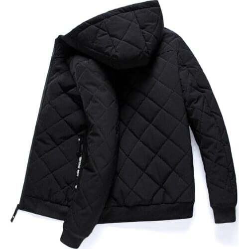 2020 New Mens Hot Sale Quality Warm Outwear Cotton Clothing Male Fashion Loose Coats Casual Jackets