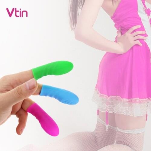 Finger Sleeve Female Masturbate For G Spot Massage Stimulate Clitoris Nipple Erotic Sexy Toys For Lesbian Women Orgasm Sex Shop