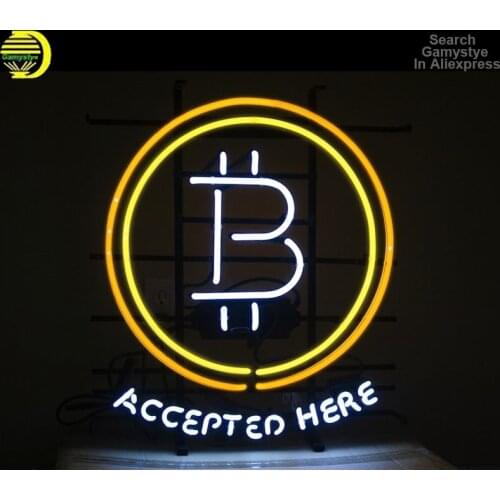 Custom B Buy Sell Here Bitcoin ATM Custom Beer Bar Glass Neon Light Sign Accepted Here Bitcoin Coin Desk Lamp Commercial Decor