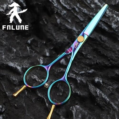 FnLune 6.0 Japan Steel Professional Hair Salon Scissors Cut Barber Accessories Haircut Thinning Shear Hairdressing Tool Scissors