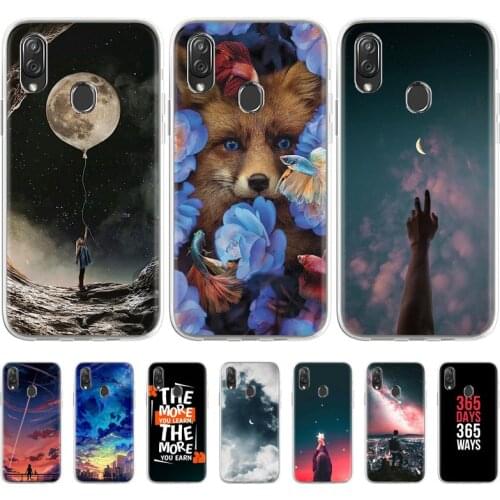 For ZTE V10 Vita Case Silicone Phone Cover For ZTE Blade V10 Case Clear TPU Bumper For ZTE Blade V10Vita V 10 Soft Wolf Lion Bag