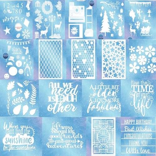 Snowflake Reindeer Christmas Tree New Metal Cutting Dies For Scrapbooking Craft Die Cut Card Embossing Stencil Photo Album