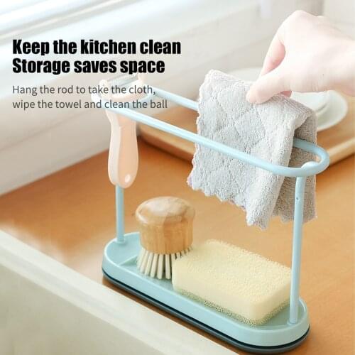 Countertop Rag Racks Kitchen Supplies Drain Rack Sink Rack