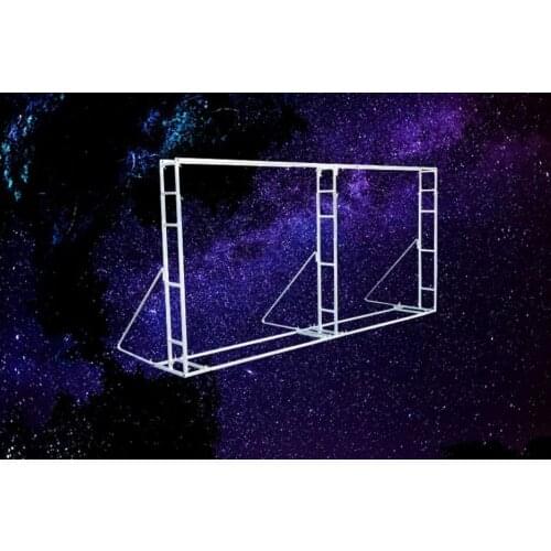 Wedding props telescopic pole background frame stage outdoor wedding layout advertisement spray painting simple truss