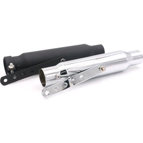 38/40/43/45mm Retro Cafe racer Motorcycle Exhaust Muffler Pipe Modified Tail Exhaust System For CG125 GN125 cb400ss sr400