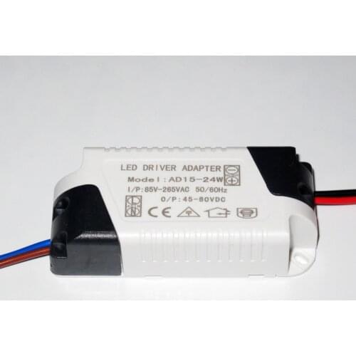 High quality 300mA 15-24x1W DC 45V ~ 80V Led Driver 15W 16W 18W 20W 21W 22W 23W 24W Power Supply AC 110V 220V for LED lights