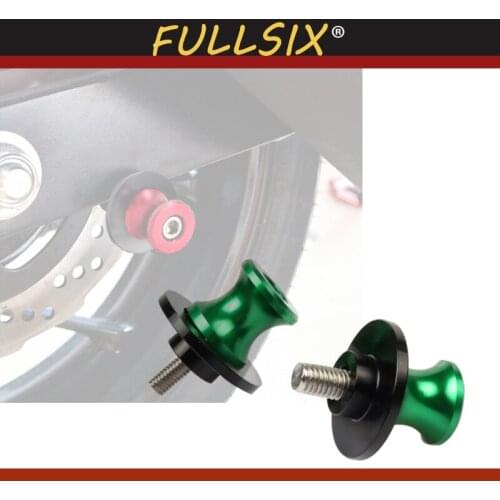 Motorcycle accessories M10 Swingarm Spool sliders stand screws For Kawasaki ZZR 600 2003 2004 2005 2006 2007 2008