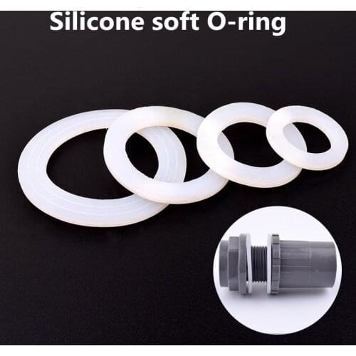 2-20Pcs 20~50mm PVC Accessories Aquarium Fish Tank Drain Inlet Outlet Accessories Garden Irrigation Overflow Pipe