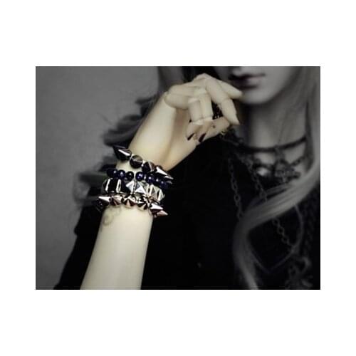 BJD doll bracelet is suitable for 1/3 SD17 uncle fashion all - take pointed arrow conical square bead string doll accessories