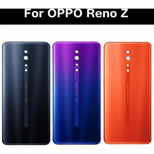 For oppo Reno Z PCDM10 Back Battery Cover Door Housing case Rear Glass Case for OPPO RenoZ RENO Z Battery Cover